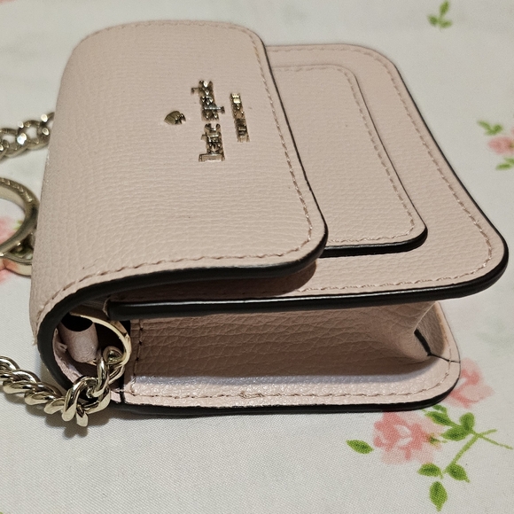 Kate Spade Remi Pink Micro Key Chain Fob EUC Rare - Picture 5 of 9